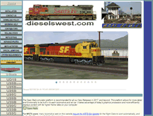 Tablet Screenshot of dieselswest.com